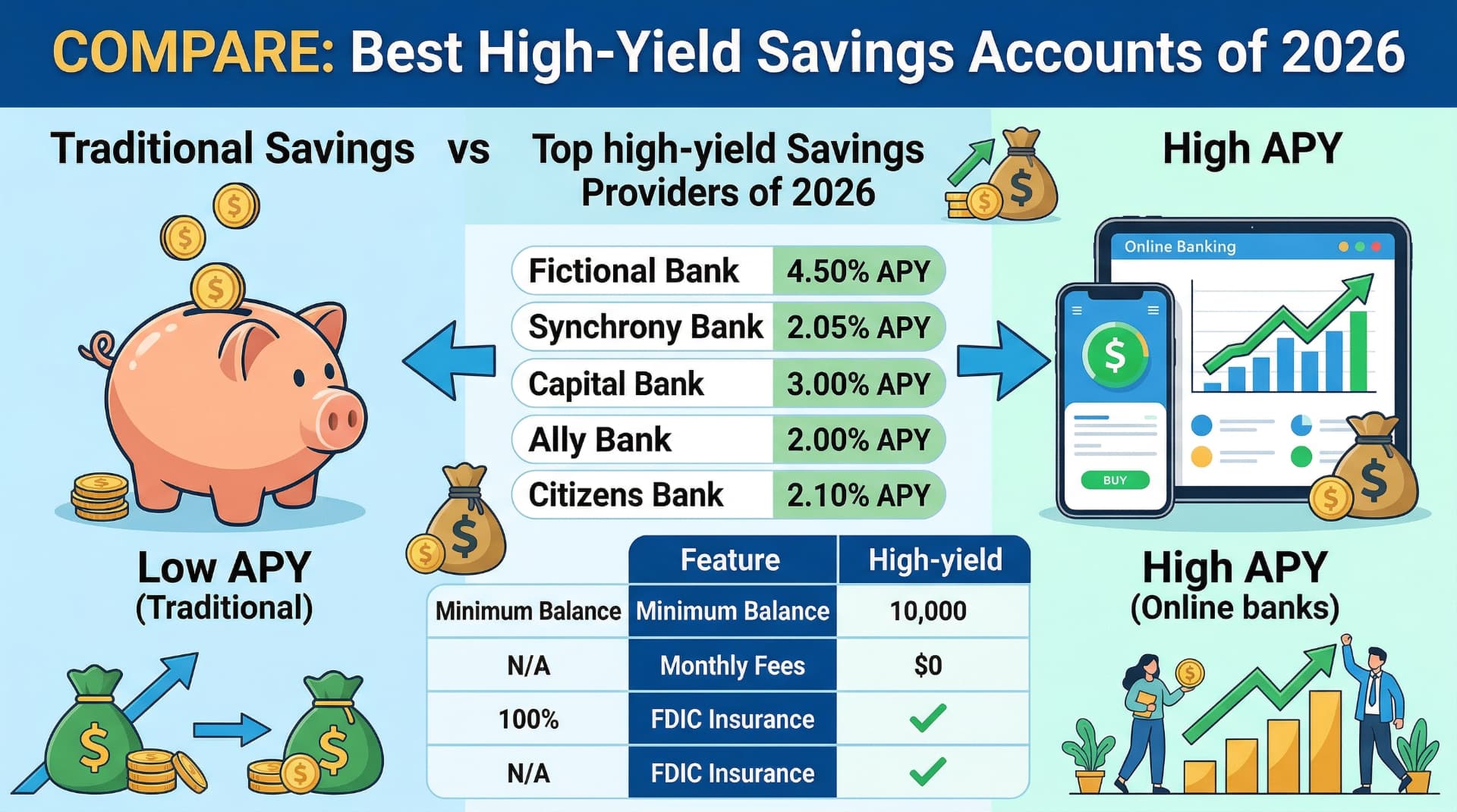 Learn about Best High Yield Savings Accounts with our trustworthy, family-oriented investment guide. DadAlt Investments: Best High Yield Savings Accounts - Expert family wealth building strategies