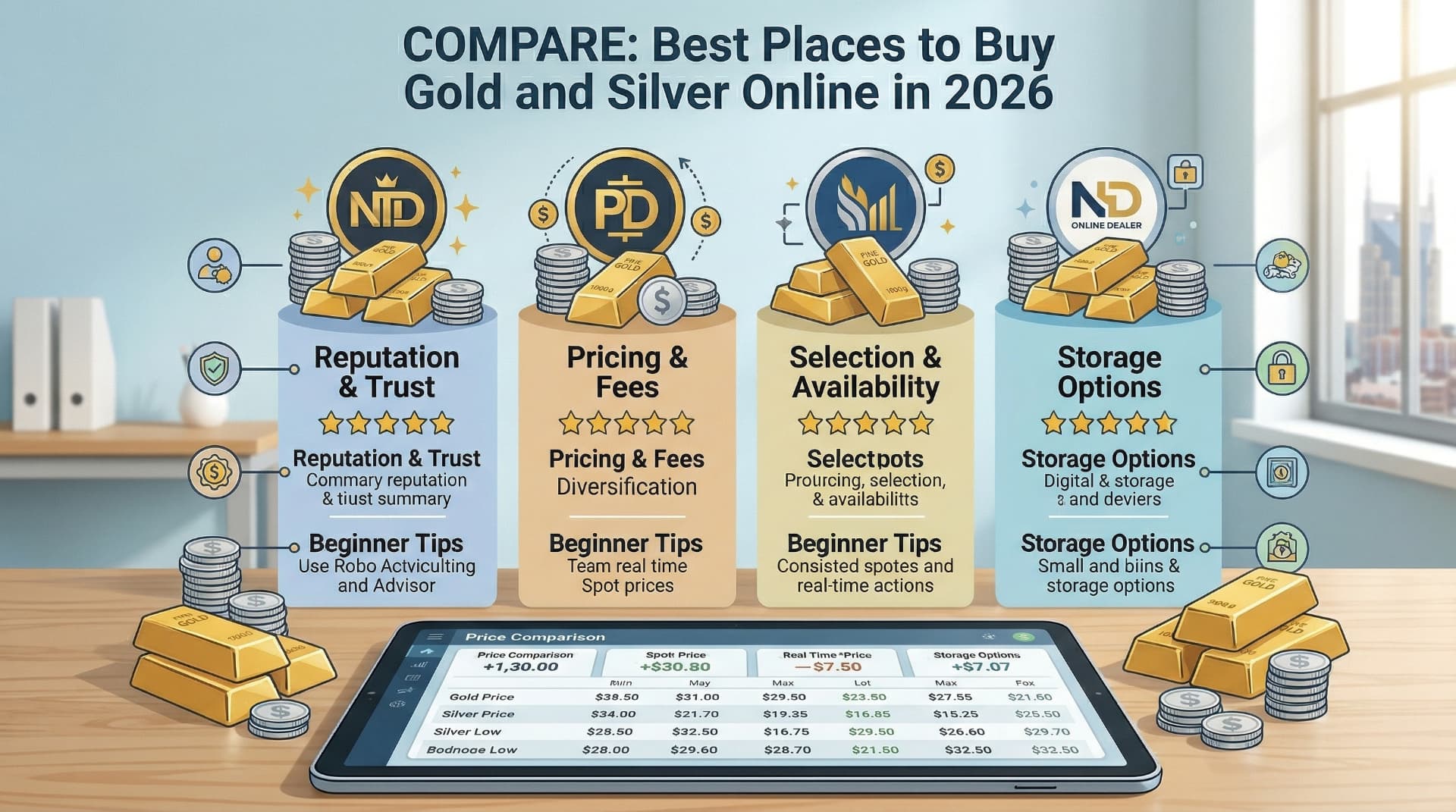 Learn about Best Places To Buy Gold Silver Online with our trustworthy, family-oriented investment guide. DadAlt Investments: Best Places To Buy Gold Silver Online - Expert family wealth building strategies