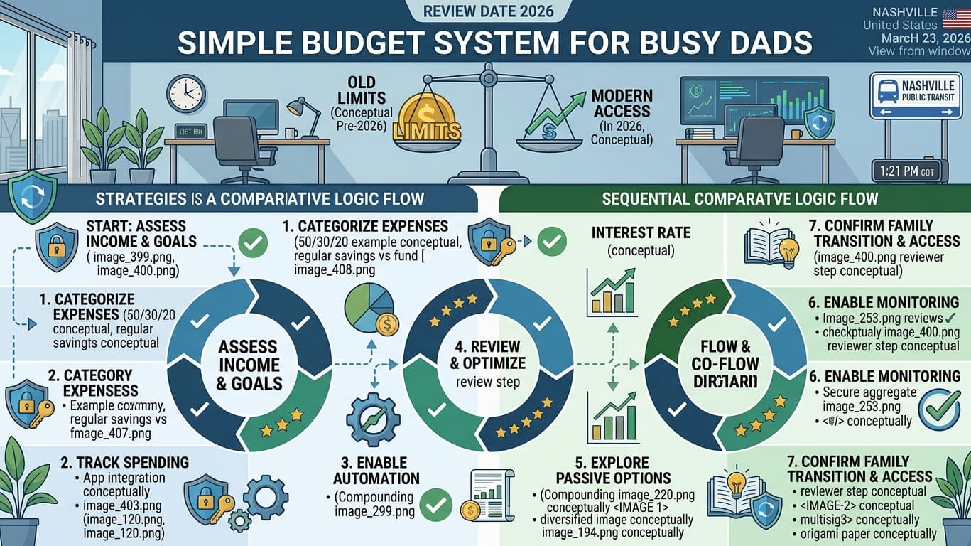 Learn about Simple Budget System For Busy Dads with our trustworthy, family-oriented investment guide. DadAlt Investments: Simple Budget System For Busy Dads - Expert family wealth building strategies