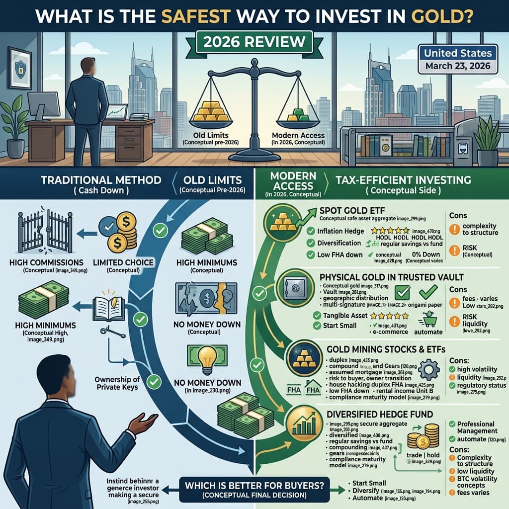 Learn about What Is The Safest Way To Invest In Gold with our trustworthy, family-oriented investment guide. DadAlt Investments: What Is The Safest Way To Invest In Gold - Expert family wealth building strategies
